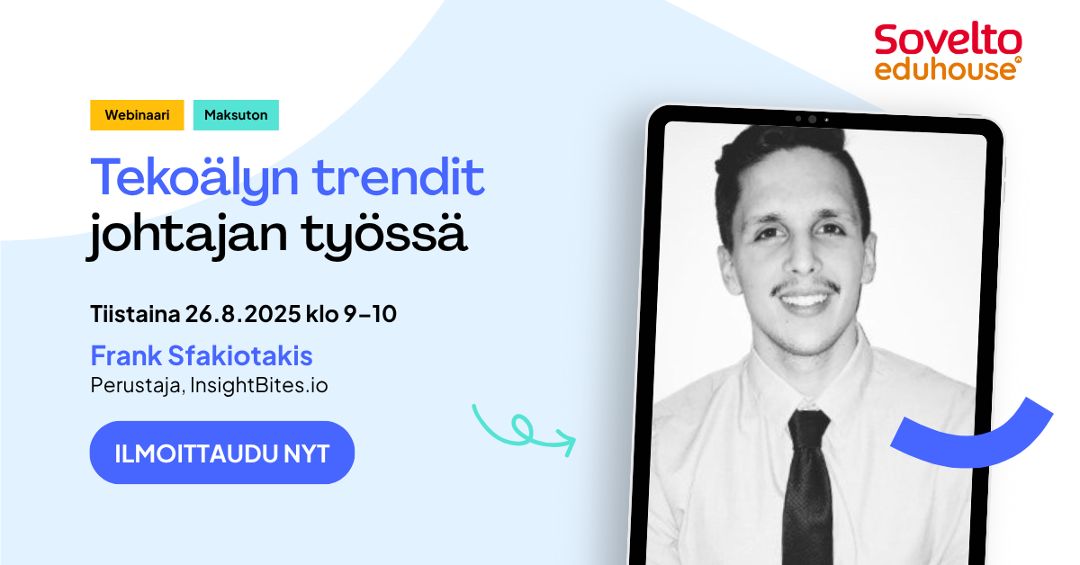 FIN Webinar Tekoälyn trendit johtajan työssä 26.8.2025 klo 9–10 