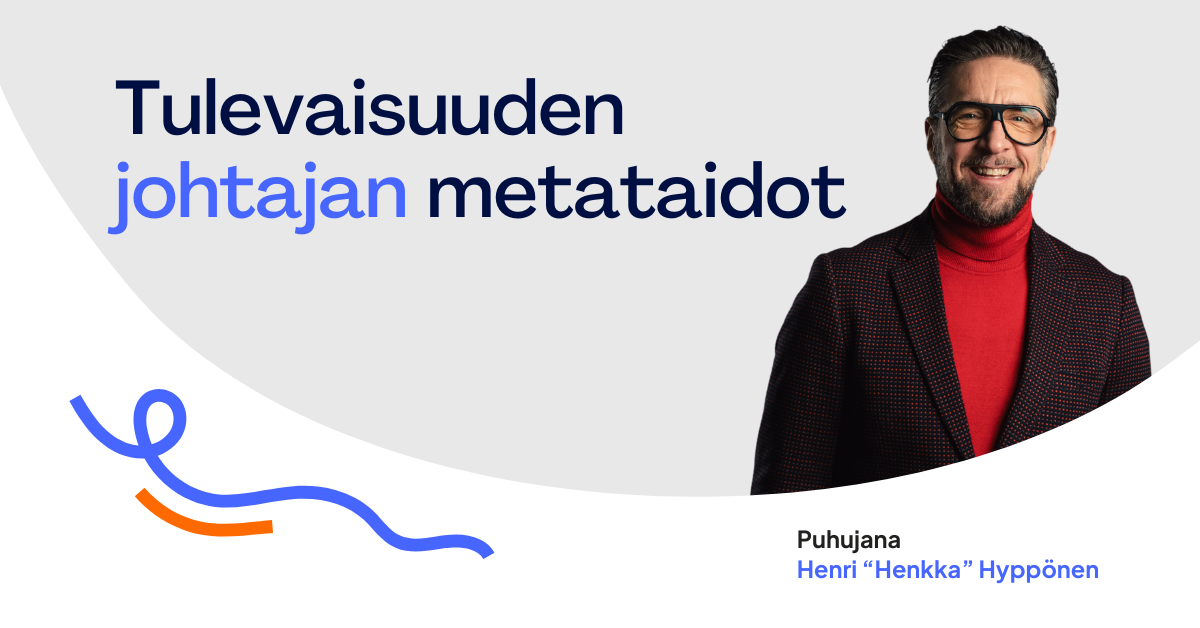 Tulevaisuuden johtajan metataidot -webinaari.
