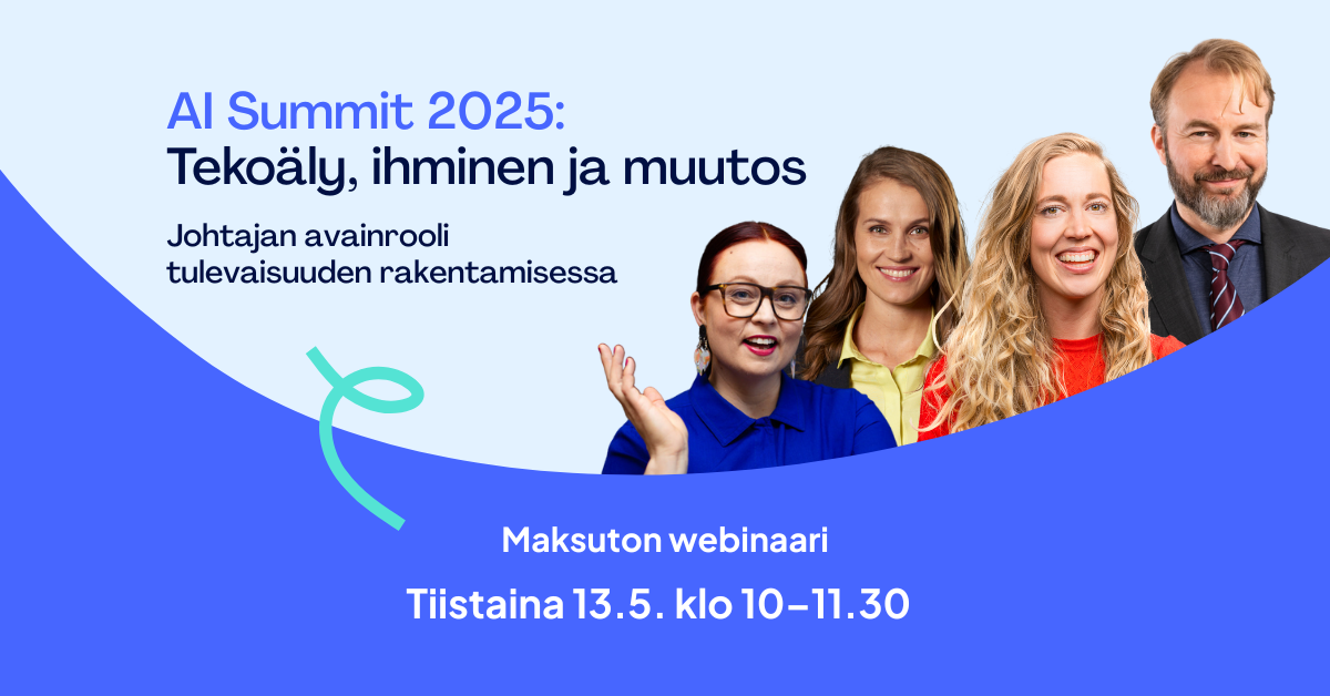 AI Summit 2025: Tekoäly, ihminen ja muutos.