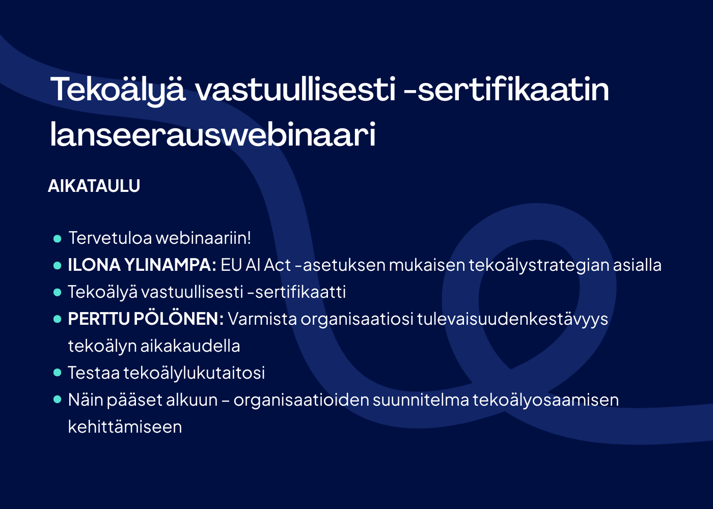 tekoälyä vastuullisesti -sertifikaatti_lanseerauswebinaari aikataulu